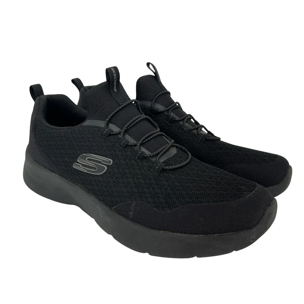 Skechers Shoes Womens Size 9.5 Black Memory Foam Slip On Walking SN 149657